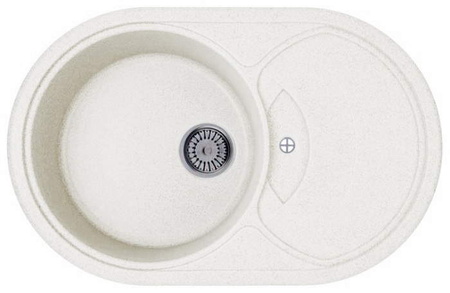 Кухонная мойка Whinstone ￼￼￼Милан (B02) белая