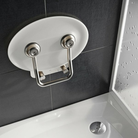 Сиденье для душа Ravak Ovo P II Opal B8F0000049