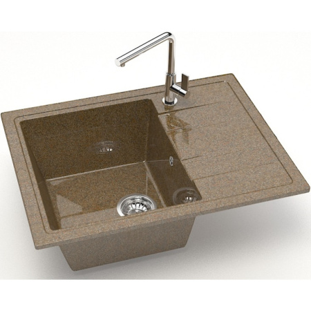 Кухонная мойка Marrbaxx Анастасия Z150 Z150Q009 коричневый