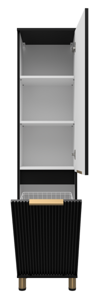 Пенал с бельевой корзиной Brevita Enfida 40    ENF-05040-020БкP