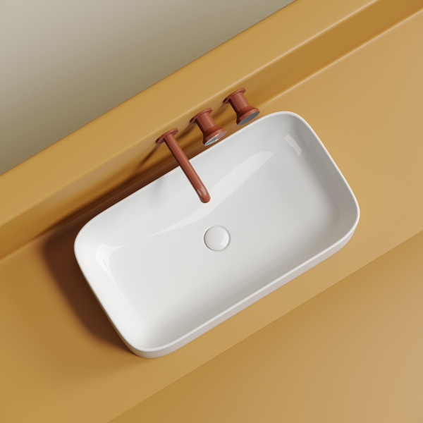 Раковина накладная (70,5х38) Ceramica Nova ELEMENT CN6054