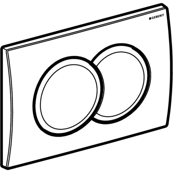 Клавиша смыва Geberit Delta01 115.107.11.1