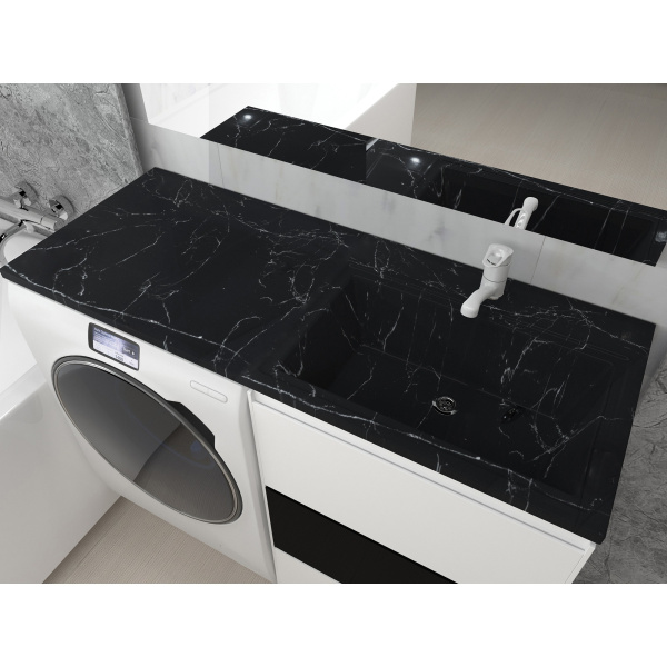 Раковина над стиральной машиной (120х48) Stella Polar Мадлен 120 SP-00001072 правая