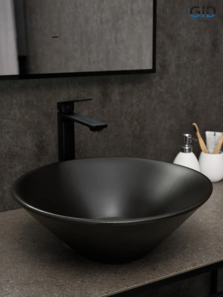 Раковина накладная (42х42) Gid N9102bg