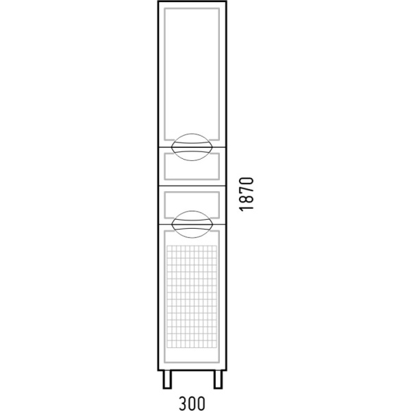 Пенал Corozo Монро 30 SD-00000713