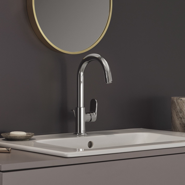 Смеситель для раковины с донным клапаном Hansgrohe Vernis Blend 71554000 хром