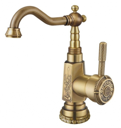 Смеситель для раковины, античная бронза Zorg A 310U-BR