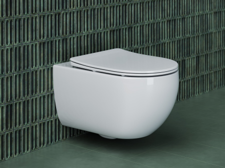 Подвесной унитаз Ceramica Nova Long Rimless CN3015