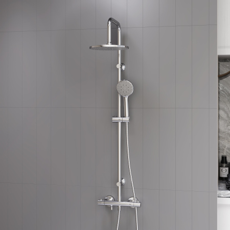 Душевая система с термостатом Dorff Futura D0710500 