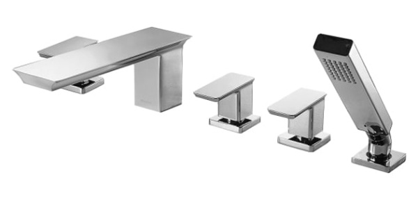 Смеситель на борт ванны Bravat Phillis F556101C-RUS