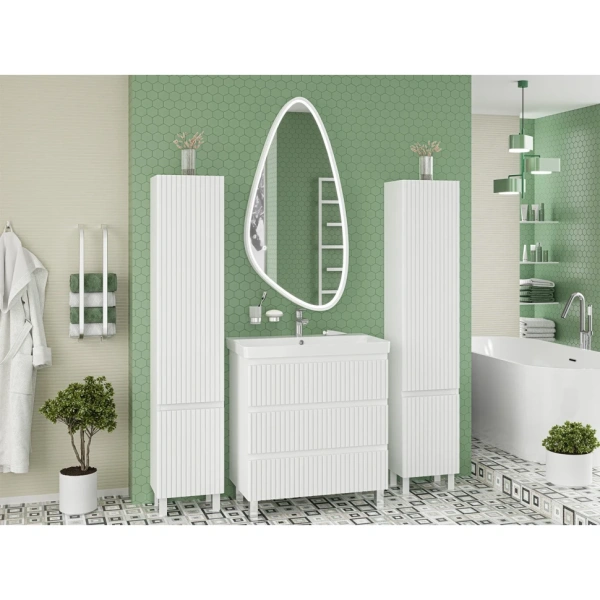 Тумба с раковиной 80 Brevita Victory УТ000024306