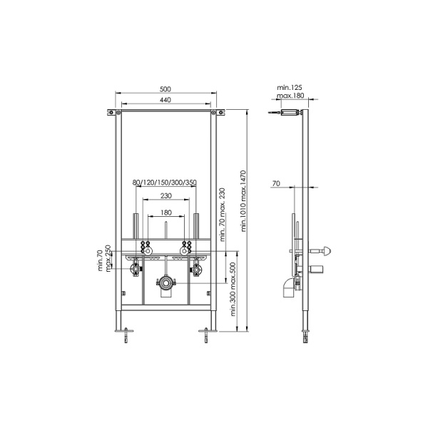 Инсталляция Koller Pool Alcora ALCORAST900