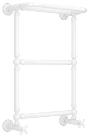 Полотенцесушитель Водяной Сунержа Ренессанс 1386 (66х40) Белый 12-0281-6640