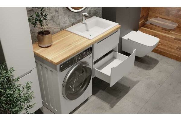 Столешница на стиральную машину Jorno Wood Wood.06.122/LW