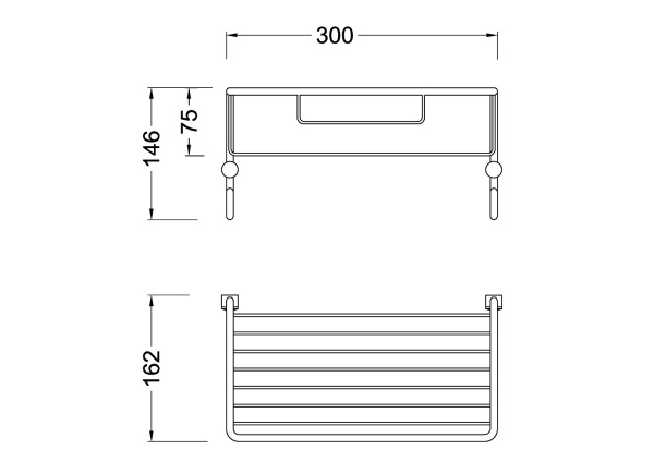 Полка с крючками Timo Nelson 160081/02
