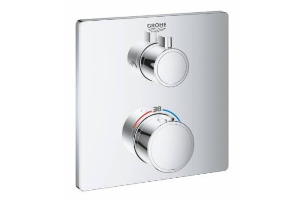 Душевой комплект Grohe Grohtherm 34730 000 (34730000) хром  Душевой комплект Grohe Grohtherm 34730 000 (34730000) хром