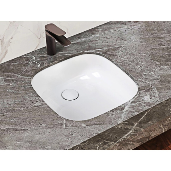 Раковина встраиваемая снизу ARROW AP41011B, белый