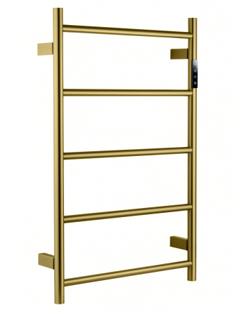 Полотенцесушитель электрический WONZON & WOGHAND BONN, брашированное золото WW-AL405-BG
