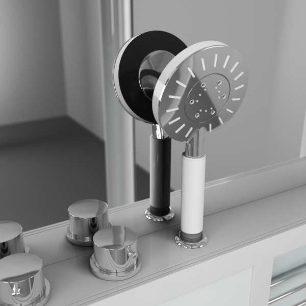 Душевая кабина (90х100) Grossman  GR126 распашная, белый, прозрачный