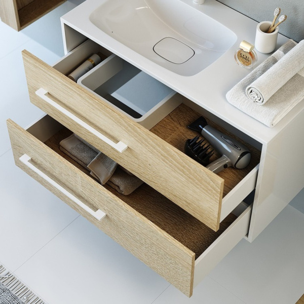 Раковины (92х45) Aqwella Malaga 900L Mal.09.04.D-L