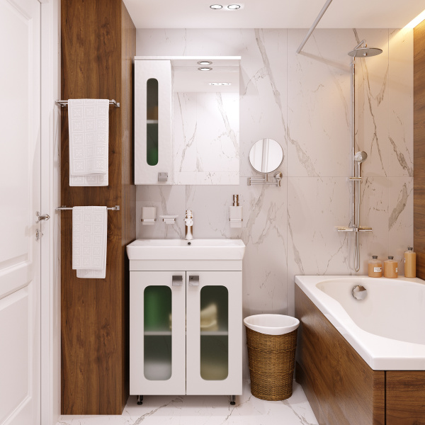 Тумба под раковину Misty Урал 60 Э-Ура-01060-021Н