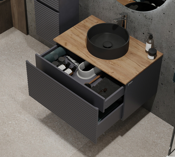 Тумба под раковину Jorno Cossety 80  Coss.01.80/P/A-DZ/JR