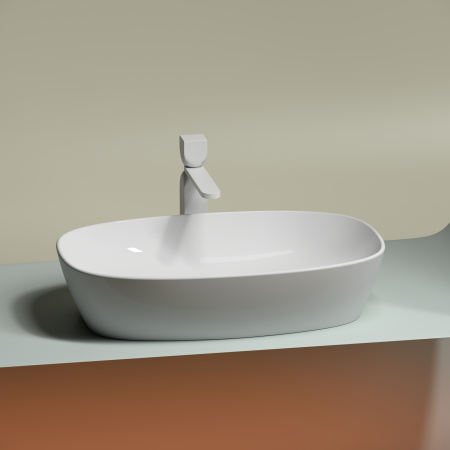 Раковина накладная (60х38) Ceramica Nova ELEMENT CN6049