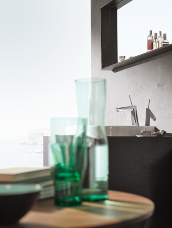 Смеситель для раковины однорычажный  Grohe Eurodisc Joystick 23427 000 (23427000) хром 