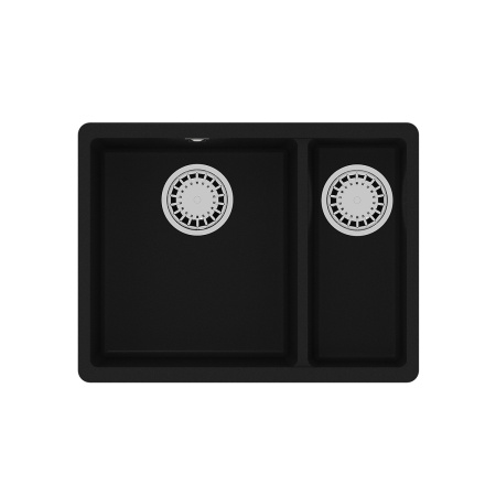 Кухонная мойка Lemark SINARA 550.2-U  антрацит  9910079