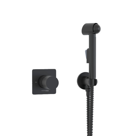 Встраиваемый комплект для биде WasserKRAFT Elbe 7400 A07436, черный
