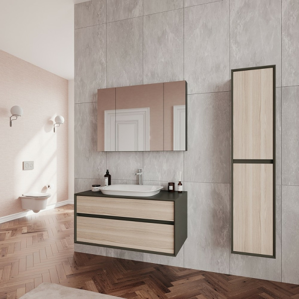 Раковина полувстраиваемая (60х46) Serel Hera HR33DXS110H