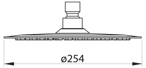 Верхний душ BelBagno BB-SLDC2-IN