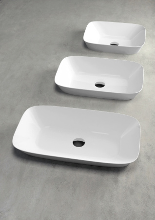 Раковина накладная (50х40) Azzurra PRUA PRLN05040000BI/(PRU50/IN bi)*0