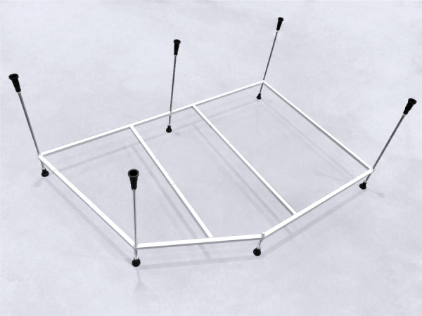 Каркас металлический 170х110  правосторонний Am.Pm Like W80A-170R110W-R