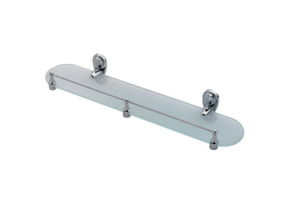 Полка стеклянная с бортиком WasserKraft Main 9244