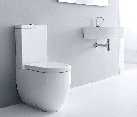 Чаша унитаза Kerasan Flo 311701 белый, без сиденья и бачка