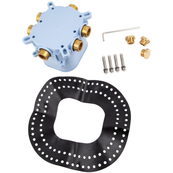 Смеситель для душа KAISER скрытого монтажа с термостатом Areva (08077)