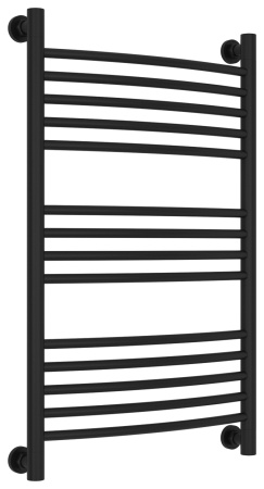 Полотенцесушитель Водяной Выгнутая Сунержа Богема + (80х50) Матовый Черный 31-0221-8050