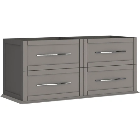 Тумба под раковину Cezares TIFFANY 55244 Grigio Nuvola
