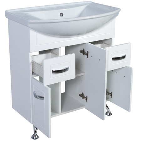 Тумба 75  RUSH напольная FIJI FIS18175W