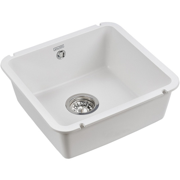 Кухонная мойка Paulmark  Unter 50 PM204543-WH белый