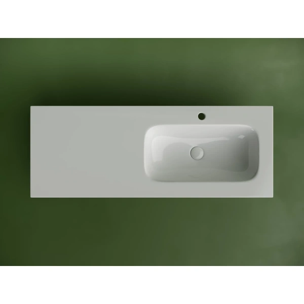 Раковина накладная (121х45,7) Ceramica Nova Grace CN7021