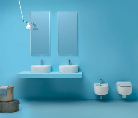 Раковина подвесная (50х40) Kerasan Flo 314101*1 белый