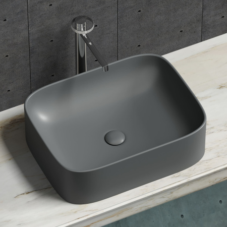 Раковина накладная (50,5х38) Ceramica Nova ELEMENT CN6052MDH