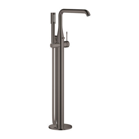 Смеситель для ванны напольный Grohe Essence 25248 A01 (25248A01) тёмный графит глянец