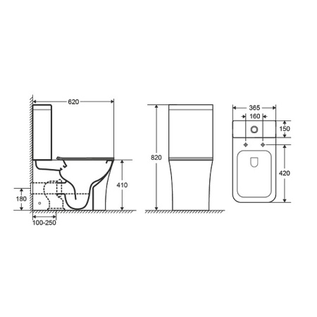 Напольный унитаз Cerutti Marmolada безободковый, CT7777