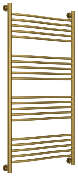 Полотенцесушитель Водяной Сунержа Флюид + (120х60) Состаренная Латунь 051-0222-1260