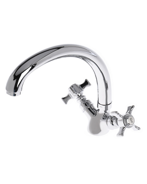 Смеситель для кухни двухвентильный Agger Retro-X A1700200 хром