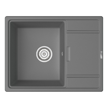 Мойка кухонная Point Стил 65 PN3009AL, серый