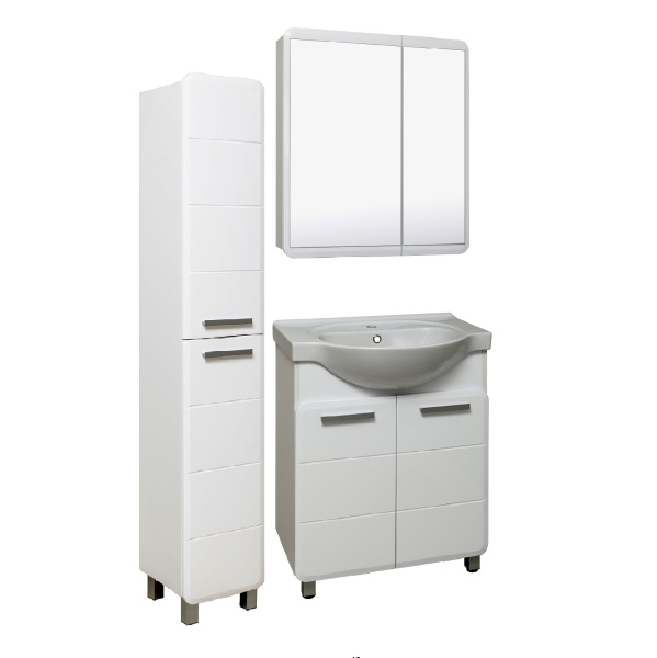 Зеркальный шкаф Runo  Эрика 70 (УТ000003320)